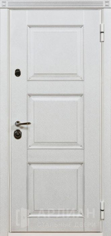 Фото « Входная дверь белая матовая №22»